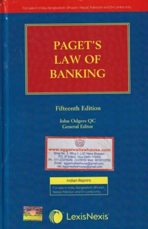 Lexis Nexis Paget's Law of Banking Edition 2019