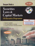 Securities Laws & Capital Markets (New Syllabus) for CS Executive by SANGEET KEDIA Applicable for June 2020 Exams