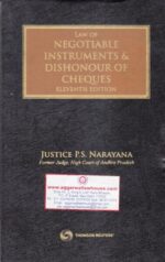 Thomson Reuters Law of Negotiable Instruments & Dishonour of cheques by P S NARAYANA Edition 2017