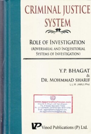 Vinod Publication Criminal Justice System by YP BHAGAT Edition 2019
