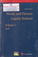 LexisNexis Words and Phrases Legally Defined Set of 2 Vols Edition 2018