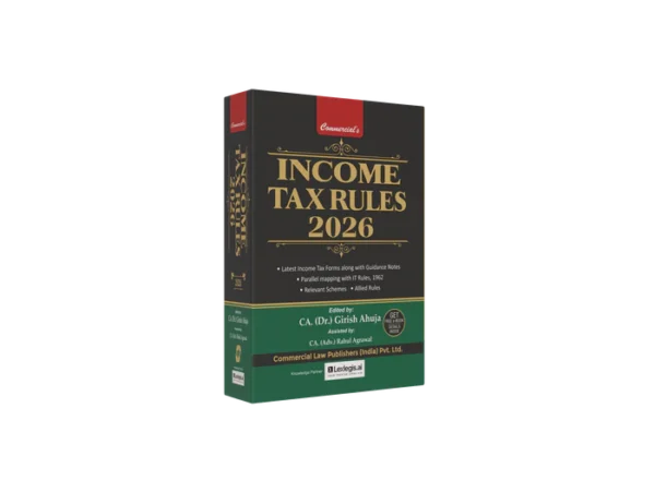 Commercial Income Tax Rules by Girish Ahuja & Rahul Agrawal 1th Edition 2026 Free -E-book