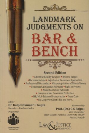 Law&Justice Landmark Judgments on Bar & Bench Edition 2025