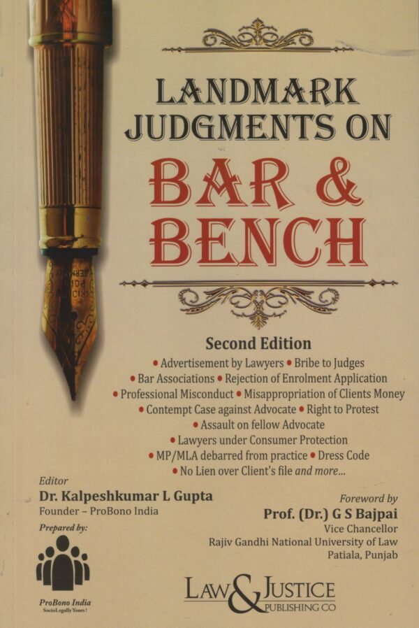 Law&Justice Landmark Judgments on Bar & Bench Edition 2025