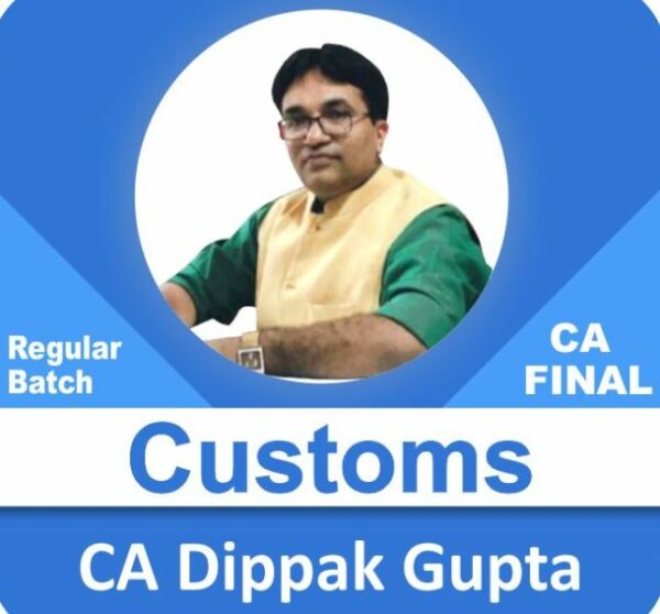 Video Lecture Only Custom For CA Final New Syllabus By Dippak Gupta Applicable for May 2021 Exam Available in Google Drive / Pen Drive
