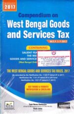 Book Corporation Compendium on West Bengal Goods and Services Tax by TIMIR BARAN CHATTERJEE & VIVEK JALAN Edition 2017