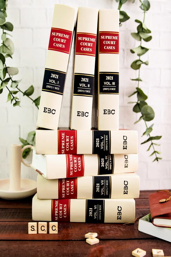 EBC Supreme Court Cases ( SCC ) Full Set From 1969 to 2022 (Including 13 Volumes of 2021 and 12 Volumes of 2022, Total 512 Volumes)