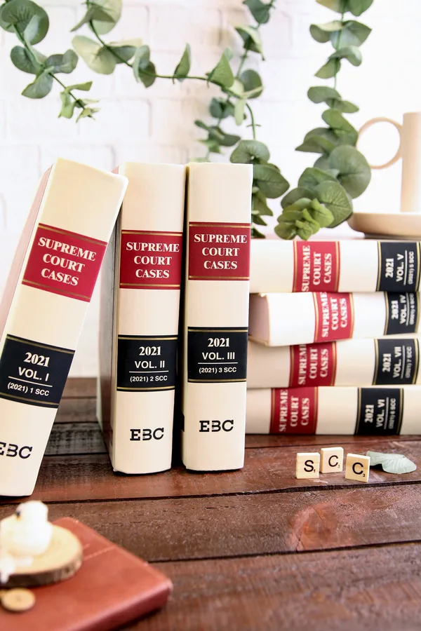 EBC Supreme Court Cases ( SCC ) Full Set From 1969 to 2022 (Including 13 Volumes of 2021 and 12 Volumes of 2022, Total 512 Volumes)