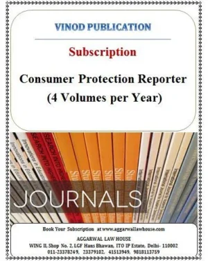 Vinod Publication Consumer Protection Reporter (Monthly) - CPR 2025 Annual Subscription