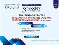Shuchita Solved Scanner CMA Foundation (Syllabus 2024) Fundamentals of Business Laws and Business Communication  Paper 1 by Arun Kumar, Himanshu Srivastava And Mohit Bahal Applicable For June/Dec 2026 Exams