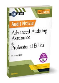 Taxmann Audit Notes Advanced Auditing Assurance & Professional Ethics for CA Final by Pankaj Garg Applicable For May 2026/Sept.2026 Group-I Paper-3 5th Edition 2026