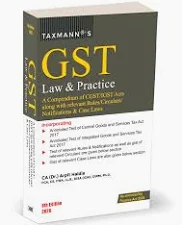 Taxmann GST Law & Practice A Compendium of CGST IGST Acts along with relevant Rules Circulars Notification & Case Laws by CA Dr Arpita Haldia & CA Mohd Salim As Amended by Finance Act 2026