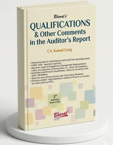 Bharat Qualifications & Other Comments in the Auditor’s Report by CA Kamal Garg 3rd Reprint Edition 2026