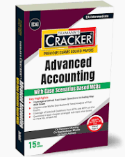 Taxmann Cracker CA-Inter Advanced Accounting with Case Scenarios Based MCQs Applicable For Sept.2026/Jan.2027 Exam 15th Edition