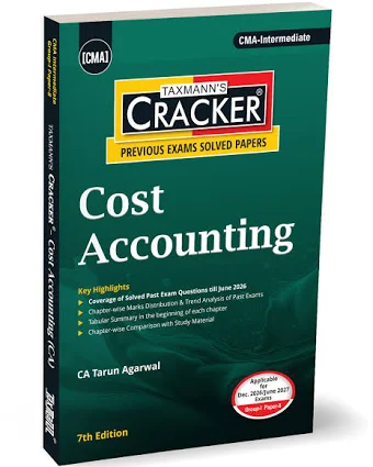 Taxmann CMA Inter Cracker Cost Accounting (2022 Syllabus) By Amarendra Kumar DEC.2026/June.2027 Exam