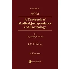 LexisNexis MODI A Taxtbook of Medical Jurisprudence and Toxicology by Dr.Jaising P Modi Edition 2025