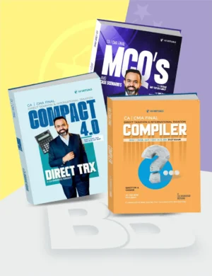 MMD Direct Tax & International Taxation COMPACT & Q/A Compiler (A Set of 2 Books)? New Scheme For CA/CMA Final By CA Bhanwar Borana