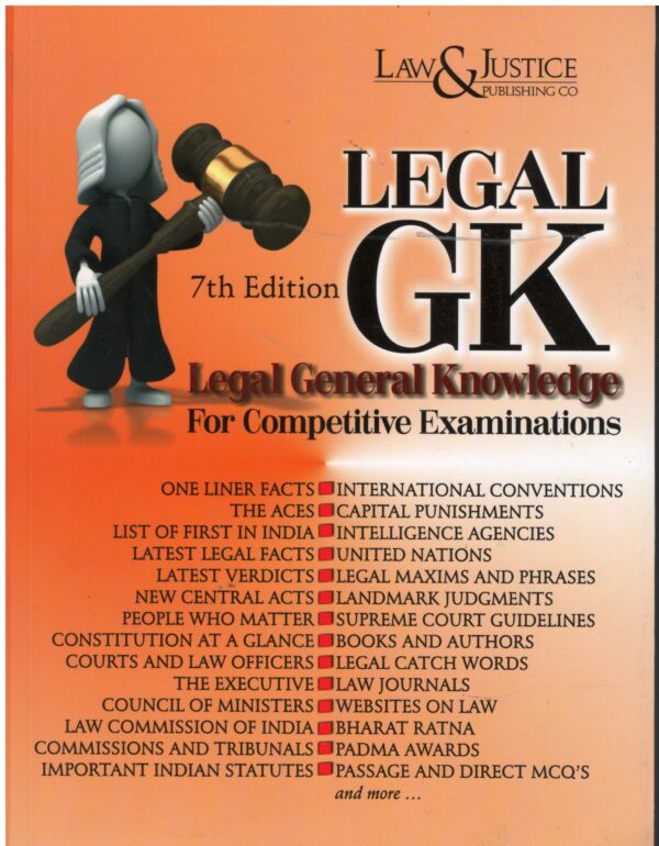 Law&Justice Legal GK Legal General Knowledge for Competitive Examinations 7th Edition 2026