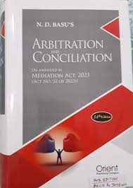 Orient ND Basu Arbitration and Conciliation Edition 2024