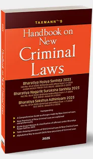 Taxmann Handbook on New Criminal Laws Edition Nov 2025