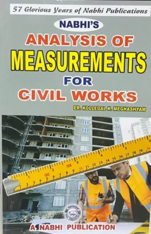 Nabhi Analysis of Measurements for Civil Works by Kollegal K Meghashyam Edition 2024