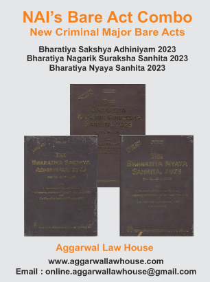 New Age International Publishers Bare Act Combo of New Criminal Major Bare Acts Bharatiya Nyaya Sanhita 2023, Bharatiya Nagarik Suraksha Sanhita 2023, Bharatiya Sakshya Adhiniyam 2023 Edition 2024