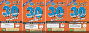 Nitin Prakashan Unique Law Series Questions & Answer Semester-4 ( K-4001, K-4002, K-4003, K-4007) for LLB Exams Editon 2024