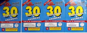 Nitin Prakashan Unique Law Series Questions & Answer Semester-2 ( K-2001, K-2002, K-2003, K-2004)  for LLB Exams Editon 2025