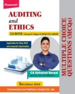 Commercial Auditing and Ethics for CA Inter Gr II Paper 5 New Syllabus by Abhishek Bansal Applicable for May 2024 Exam