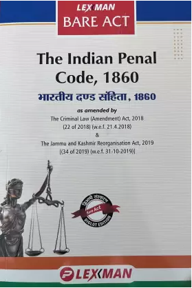 Lexman Bare Act The Indian Penal Code 1860 (Diglot Edition) Edition 2023