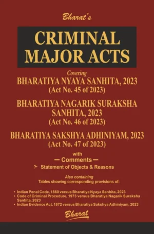 Bharat Criminal Major Acts Edition 2024
