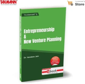 Taxmann Entrepreneurship & New Venture Planning for B.Com by Abha Mathur Edition January 2025