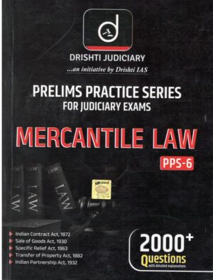 Drishti Judiciary Mercantile Law Prelims Practice Series For Judiciary Exams By Drishti Edition 2024