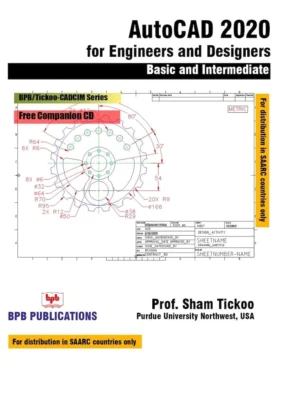 BPB Publication AutoCAD 2020 for Engineers & Designers Basic & Intermediate