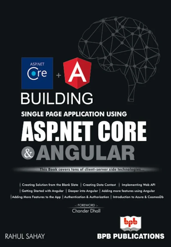 BPB Publication Building Single Page Application using ASP.NET Core & Angular