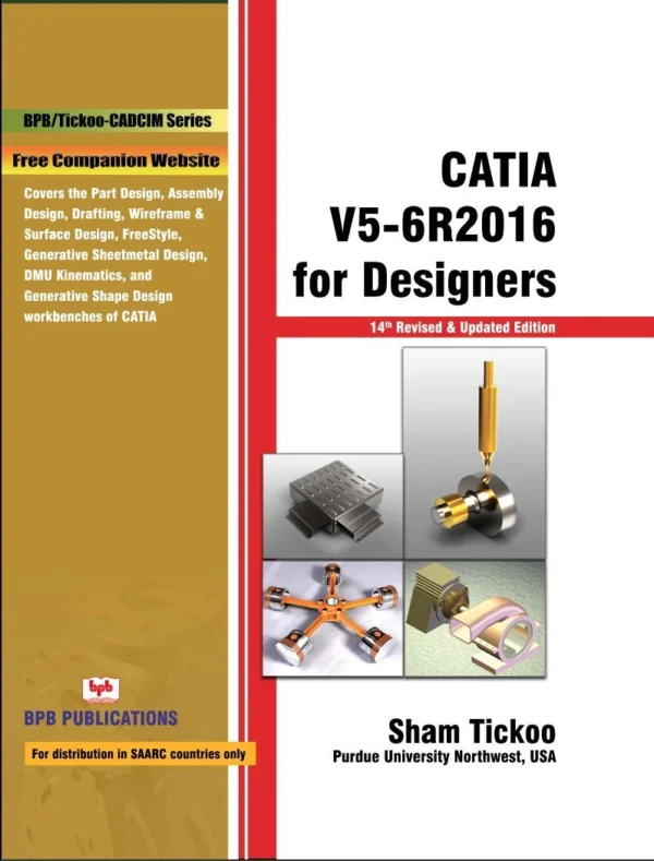 BPB Publication CATIA V5-6R2016 for Designers