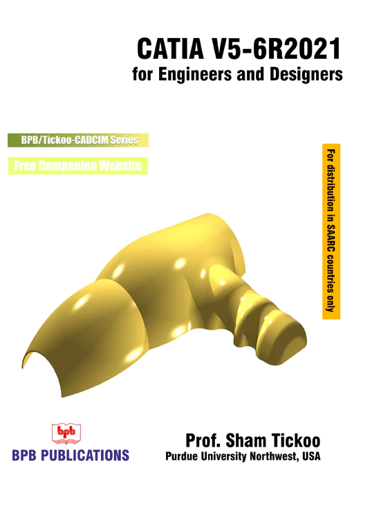 BPB Publication CATIA V5-6R2021 for Engineers & Designers
