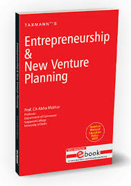 Taxmann Entrepreneurship & New Venture Planning for B.Com by Abha Mathur Edition 2024