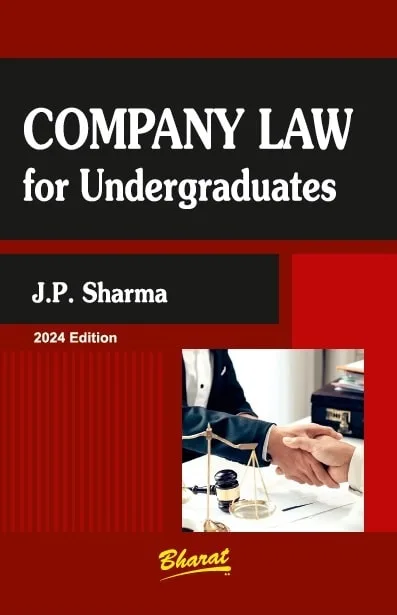 Bharat Company Law for Undergraduates by JP Sharma Edition 2024
