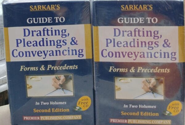 Premier Guide to Drafting, Pleadings & Conveyancing (In 2 Volumes) By S K Sarkar Edition 2024