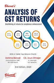 BHARAT'S ANALYSIS OF GST RETURNS CA. ARUN CHHAJER & ASHIMA BANSAL 3nd EDITION 2026