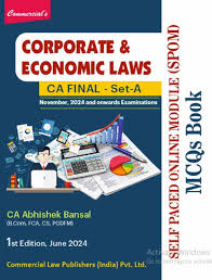 COMMERICAL'S CA FINAL CORPORATE & ECONOMIC LAWS BY ABHISHEK BANSAL NOVEMBER 2024