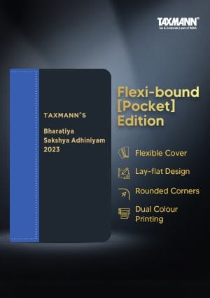 TAXMANN'S BHARATIYA SAKSHYA ADHINIYAM 2023