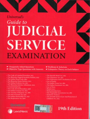 UNIVERSAL'S GUIDE TO JUDICIAL SERVICE EXAMINATION BY 19TH EDITION 2024