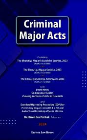 EASTERN LAW HOUSE CRIMINAL MAJOR ACTS BY DR. BIRENDRA PATHAK EDITION 2024
