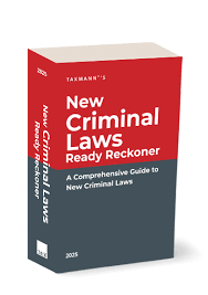 TAXMANN'S NEW CRIMINAL LAWS READY RECKONER BY EDITION 2026