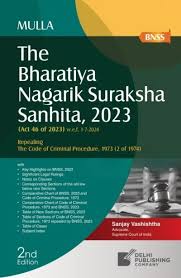 DELHI PUB CO. THE BHARATIYA NAGARIK SURAKSHA SANHITA, 2023 BY MULLA 2ND EDITION 2026