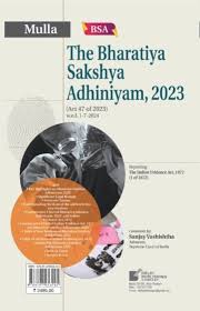 DELHI PUB CO. THE BHARATIYA SAKSHYA ADHINIYAM, 2023 BY MULLA 1ST EDITION 2024
