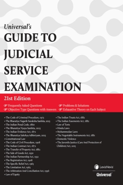 Universal's GUIDE TO JUDICIAL SERVICE EXAMINATION BY 21th Edition 2026