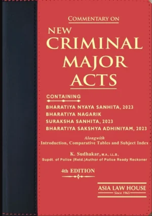 ASIA LAW HOUSE NEW CRIMINAL MAJOR ACTS (COAT POCKET EDN.) 4th EDITION 2026
